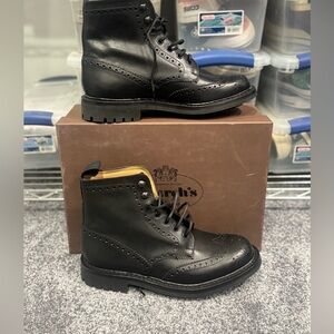 Church’s Lydden Wingtip Boots Black Sz 8